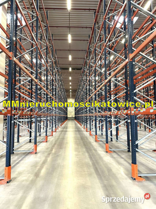 Magazyn do wynajęcia z regałami Katowice A4 Nieruchomości