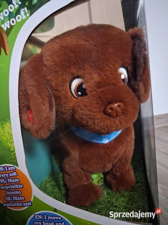 Piesek interaktywny brązowy/beżowy Żywiec