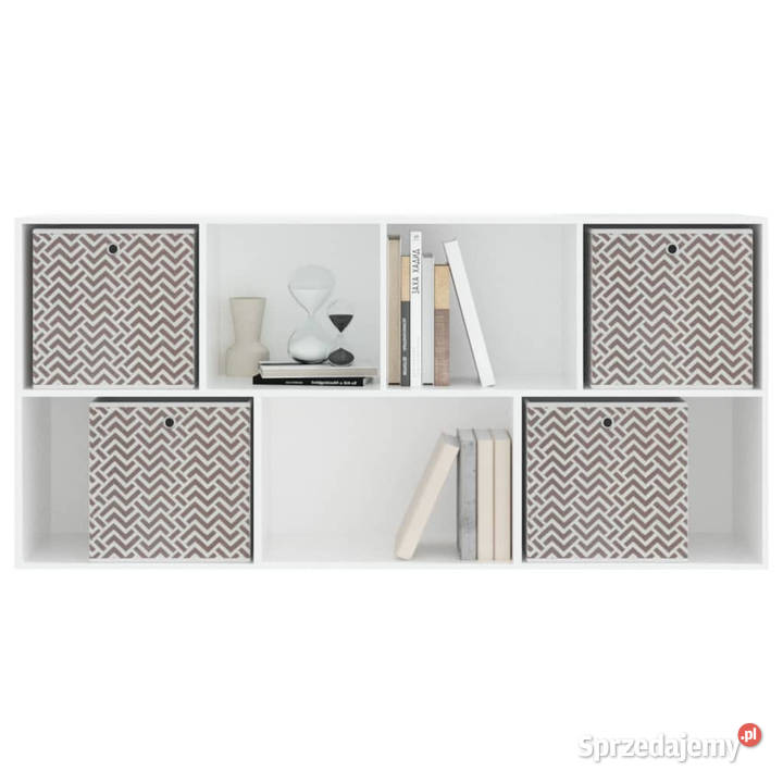 Składane pudełka 4 brązowe 32x32x32 włóknina Warszawa