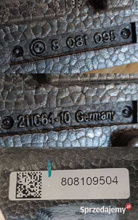 BMW X3 G01 LCI X4 G02 PIANKA STYROPIAN ABSORBER Pleszew