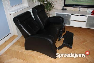 Sofa kinowa KLER serii 160 skóra pomorskie