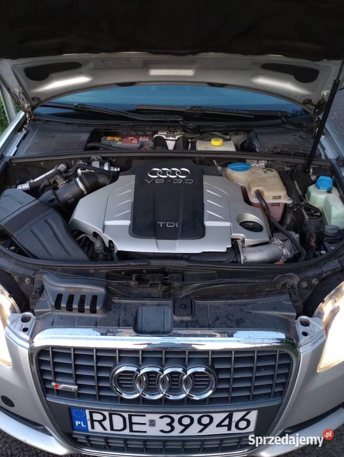 Audi A4b7 30 TDI Sline Quattro Motoryzacja podkarpackie Jaworze Górne