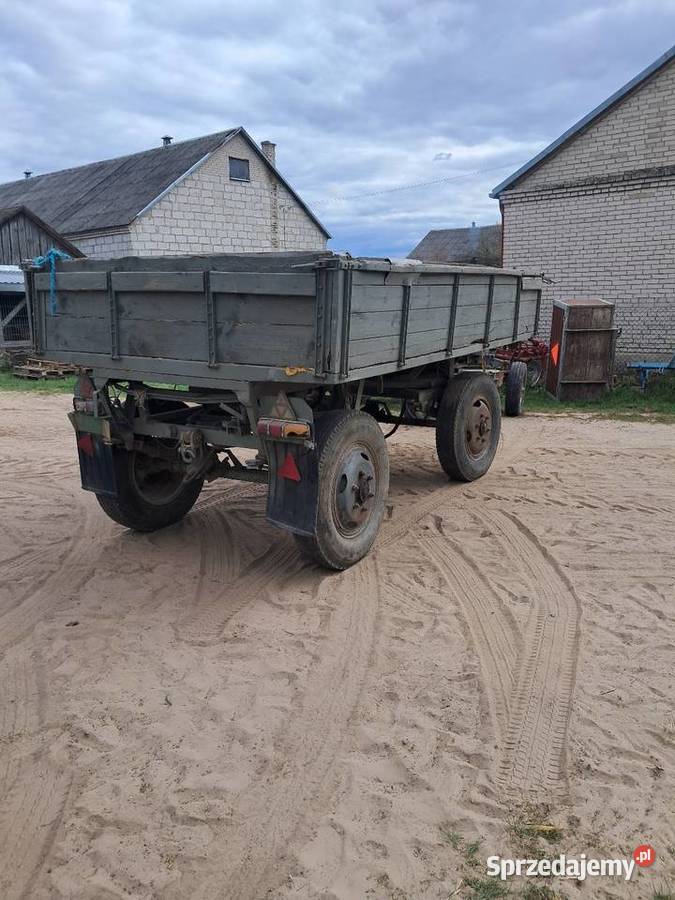 Przyczepa wywrotka Przyczepy rolnicze lubelskie Klonownica Mała
