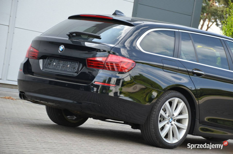 BMW 530 Czarna 530D 258 Lift 6WB Serwis Jasna Kutno