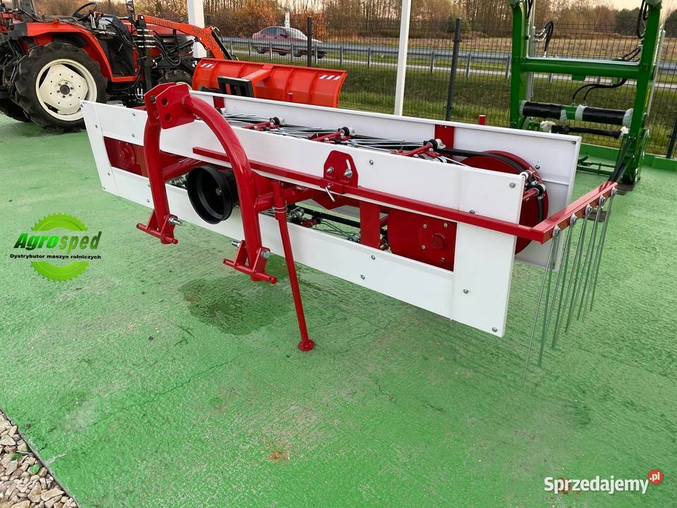 2 Przetrząsaczo zgrabiarka pasowa Z296 taśmówka Mirosławiec