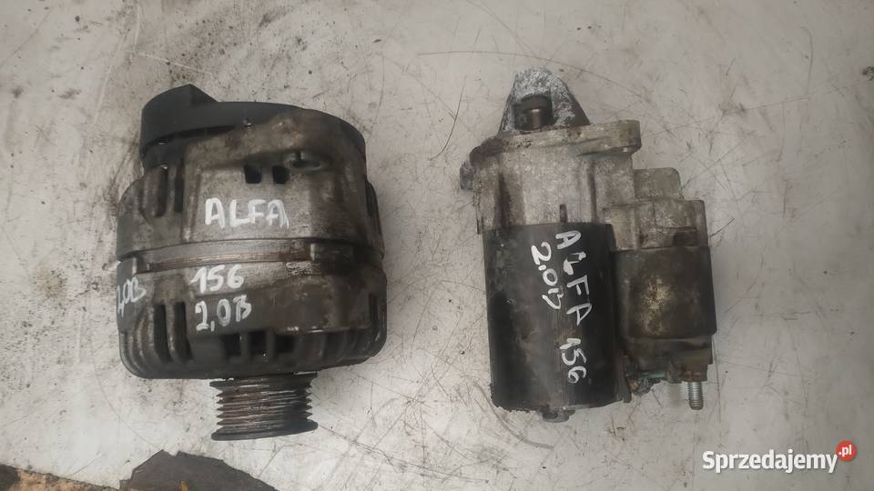 ALFA ROMEO 156 20TS rozrusznik alternator Części samochodowe świętokrzyskie