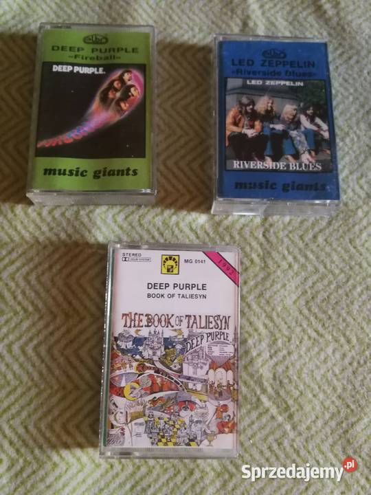 Deep Purple Led Zeppelin Kasety Elbo Music kaseta zachodniopomorskie Szczecin