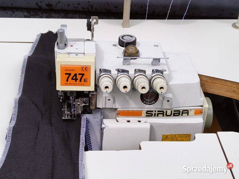 Owerlok Siruba 4nitkow 2transpTapicerka Owerlock Produkcja Wałbrzych