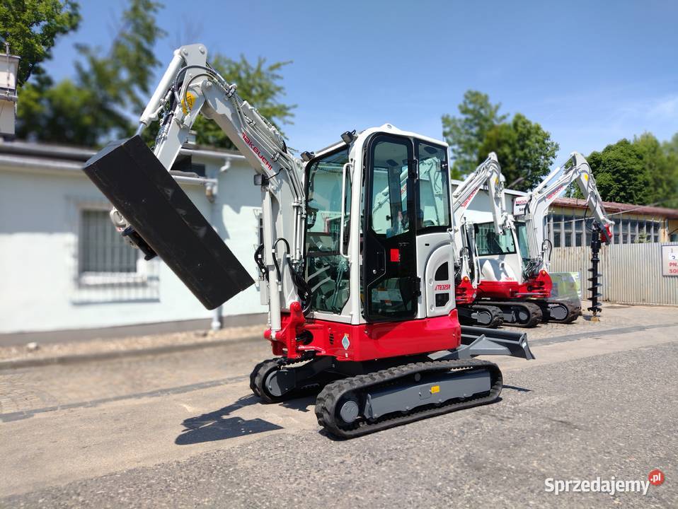 Minikoparka Takeuchi TB325R wersja V3 25 tony śląskie Częstochowa