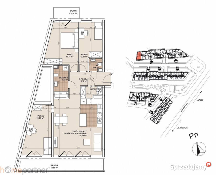 Sprzedaż mieszkania Wrocław 10087m2 4pok Sprzedaż