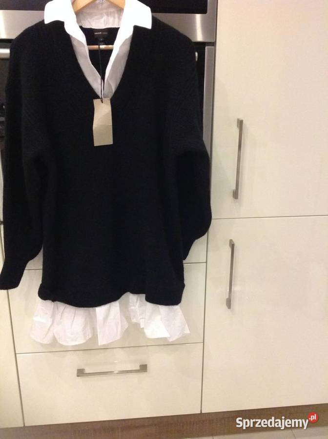 Długi Sweter Łączony Damski RIVER ISLAND S M Nowa Sól