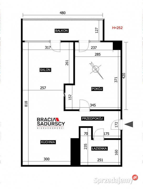 Mieszkanie 465m2 2pokojowe Kraków sprzedam