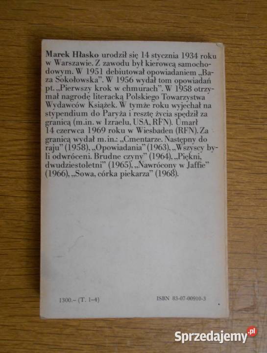 Marek Hłasko Opowiadania Parczew