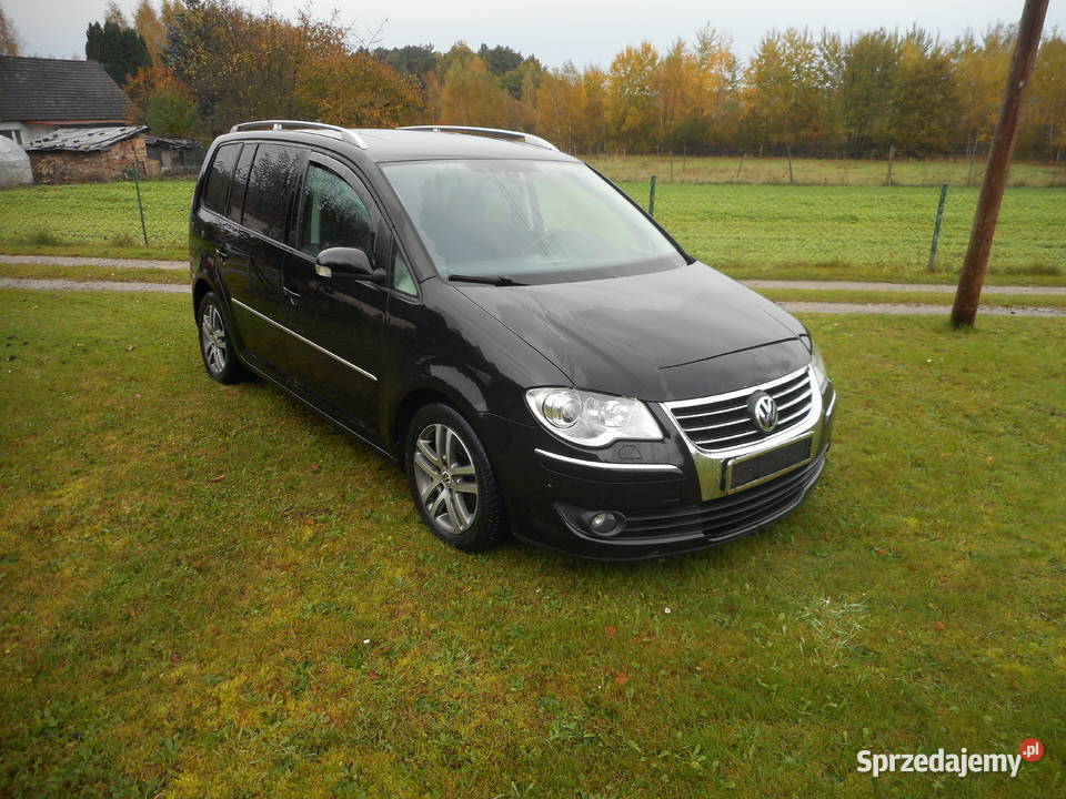 VW TOURAN 20 TDIbez RDZY7 OSOBOWY ASR (kontrola trakcji) Touran Nowe Czaple