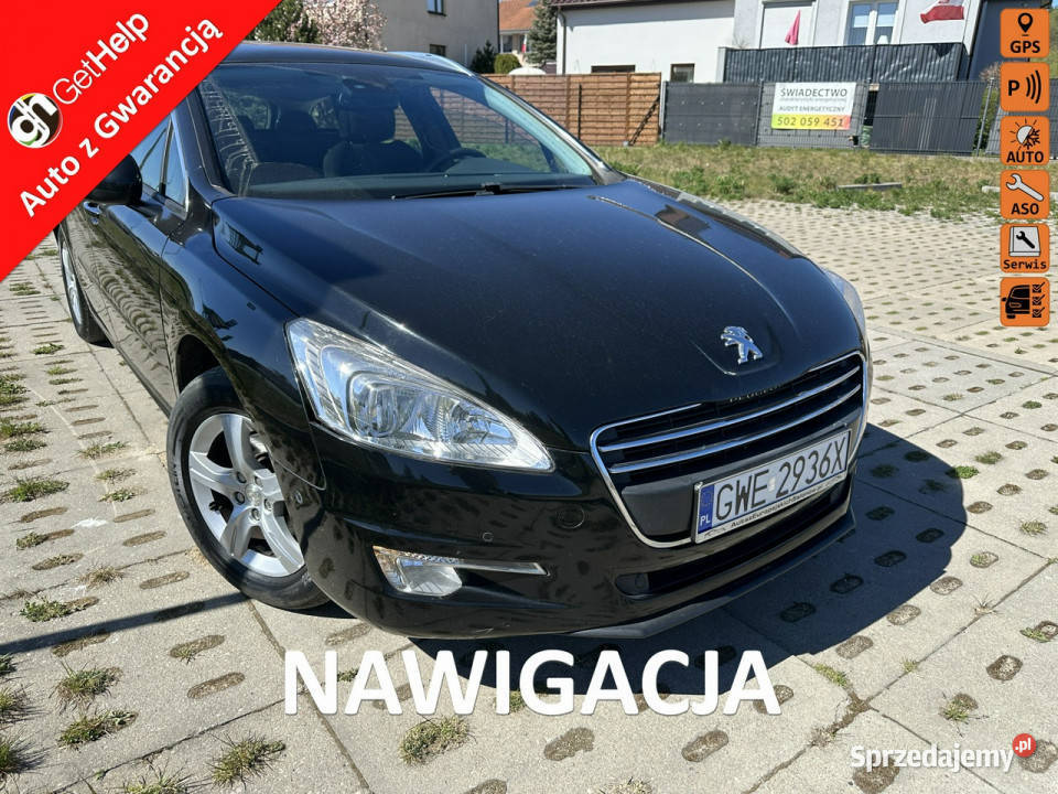 Peugeot 508 Mocny silnik nawigacja Bluetooth 6 Peugeot pomorskie Wejherowo