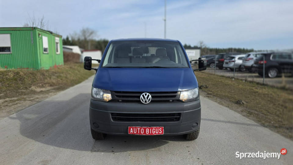 Volkswagen Transporter klima 6 osobowy niebieski Lębork sprzedam