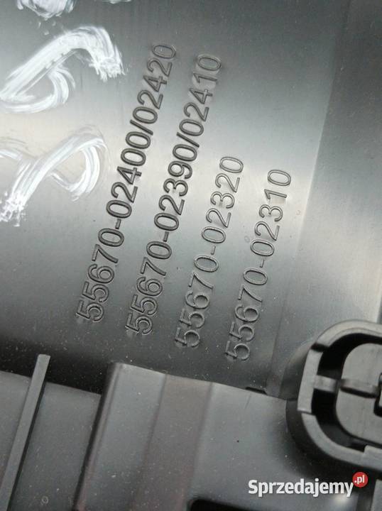 DEKOR LISTWA OZDOBNA KRATKA NAWIEWU ŚRODKOWA E16 osobowe