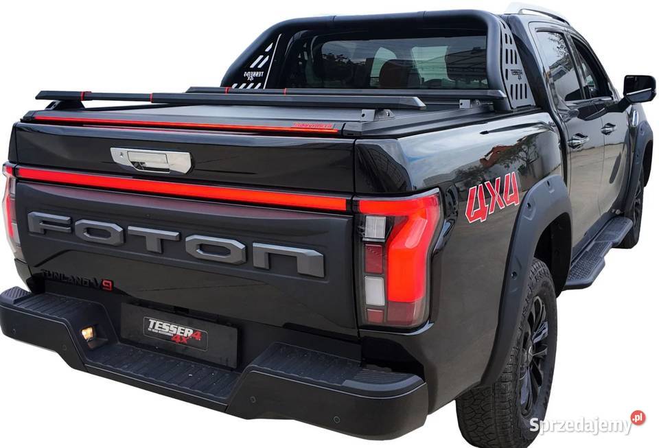 Orurowanie Paki Czarne MAT PANEL Rollbar PickUp Pozostałe Pasłęk