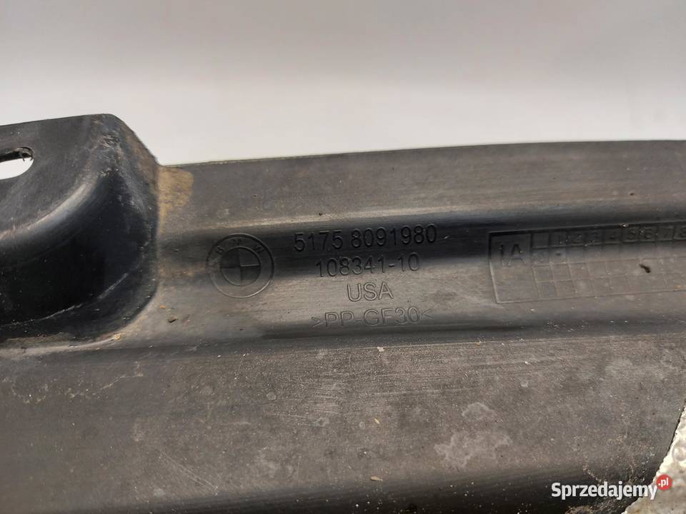 BMW G05 X5 30d 2019r OSŁONA PODWOZIA PRAWY TYŁ osobowe