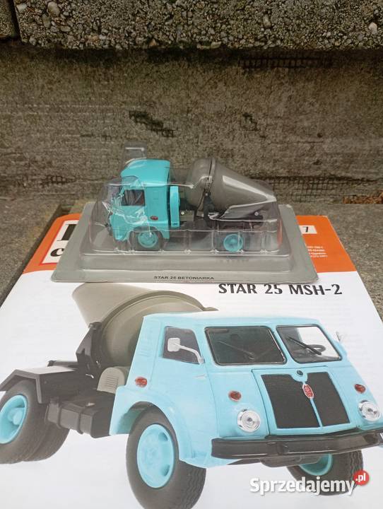 STAR 25 MSH Betoniarka deagostini 143 model Modelarstwo
