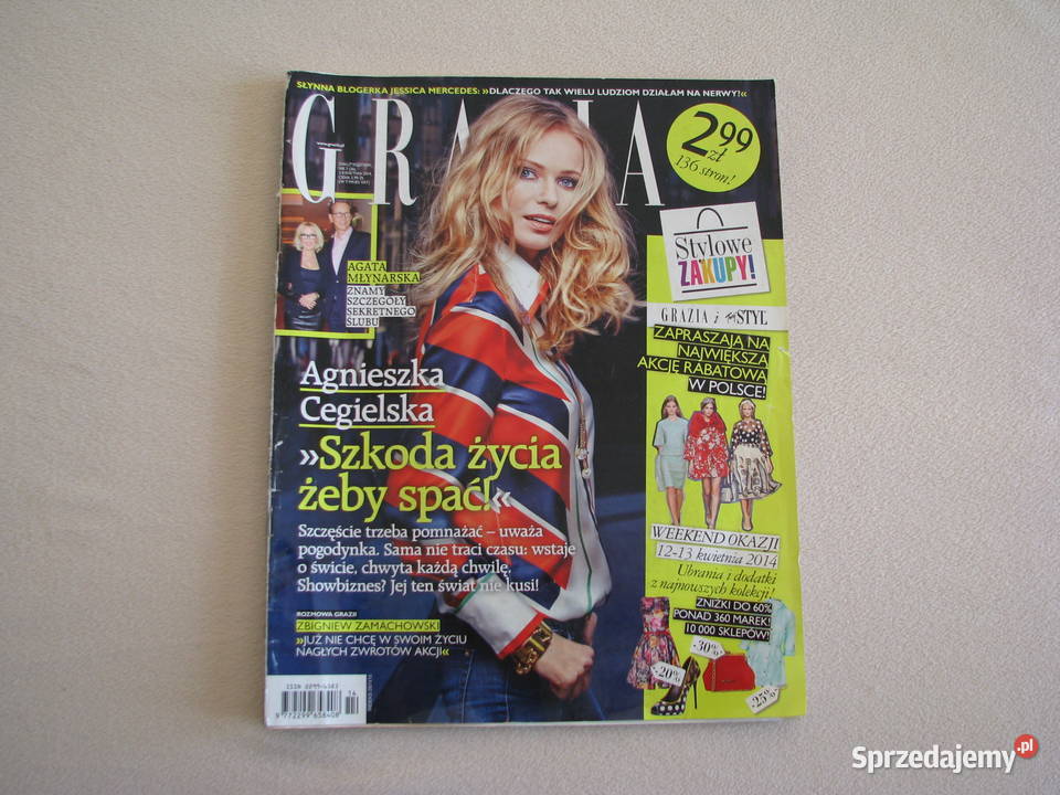Magazyn Grazia dwutygodnik 7 36 2014r małopolskie Brzegi