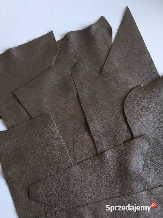 Skóra 368 g Licowa Włoska średnie i małe kawałki pomorskie Gdańsk