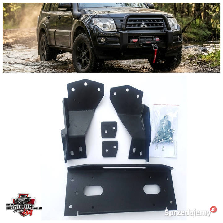Płyta Montażowa Wyciągarki Mitsubishi Pajero 4 osobowe