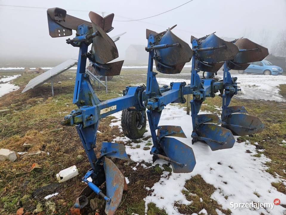 Pług Rabewerk 4ro skibowym obrotowy Rabewerk wielkopolskie Arcugowo