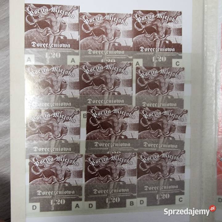 Komplet Zestaw Album 8 x 12 Poczta Miejska Sosnowiec