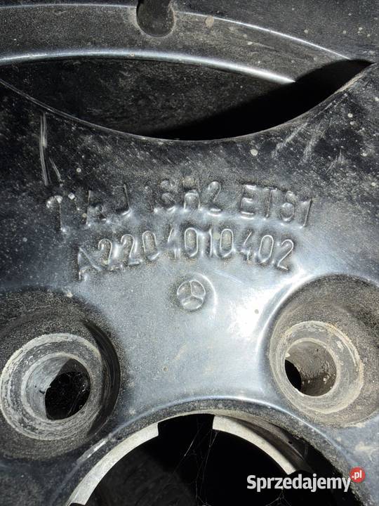 Koło dojazdowe 5x112 R16 75J ET51 stan DB