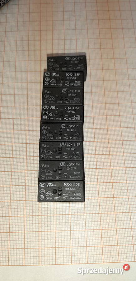 Przekaźnik JQX115F0241ZS3 8 A104 Czechowice-Dziedzice sprzedam
