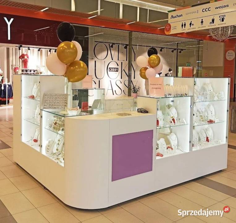 Wyspa handlowa z biżuterią Nowy Dwór Mazowiecki sprzedam