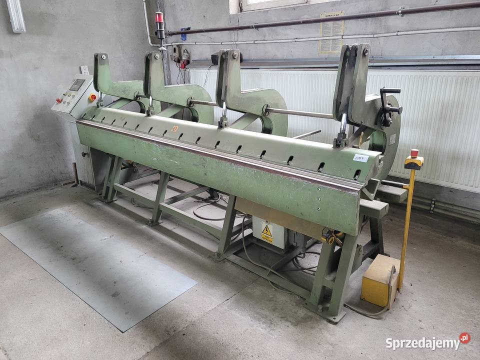 Syndyk sprzda Zaginarkę hydrauliczną ZGH 3000 Warszawa sprzedam