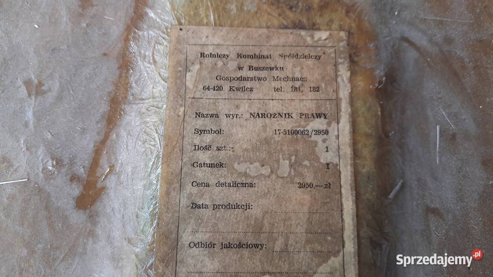 Błotniki przednie do Żuka Rzeszów