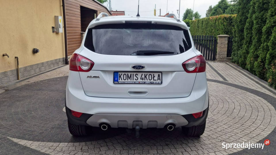 Ford Kuga 20 140 Grzane Fotele Led GWARANCJA biały mazowieckie Płońsk