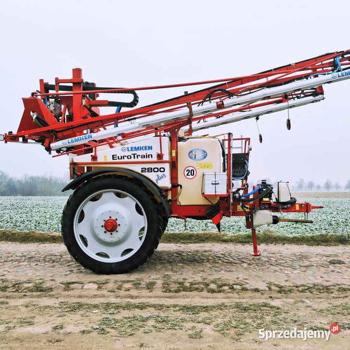Opryskiwacz Lemken EuroTrain 2800l 21m 7 sekcji nieuszkodzony Strzelno sprzedam