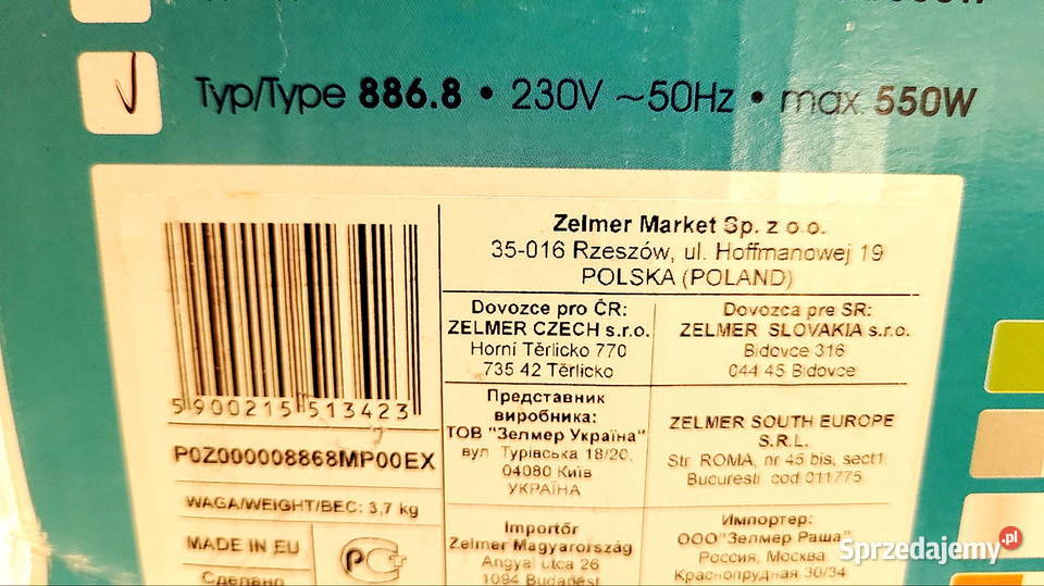 Maszynka do mięsa Zelmer Diana Pozostałe Radom