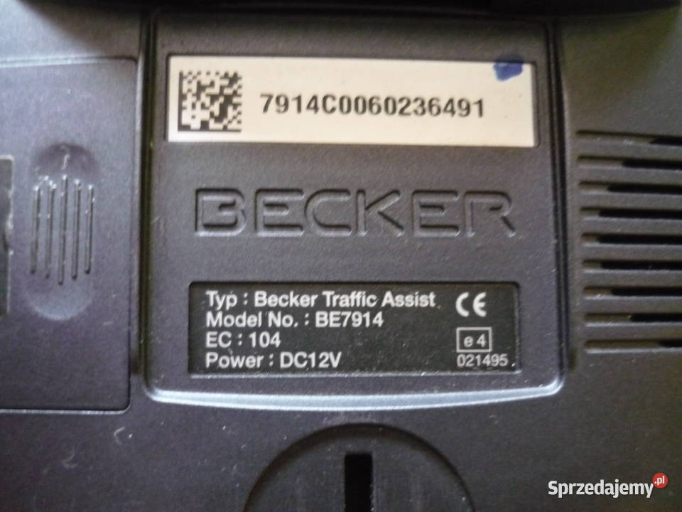 Nawigacja samochodowa Becker