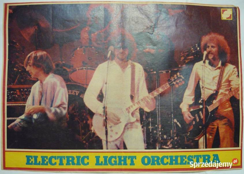 PLAKATY ELECTRIC LIGHT ORCHESTRA WYPRZEDAŻ ŚWIAT Bydgoszcz