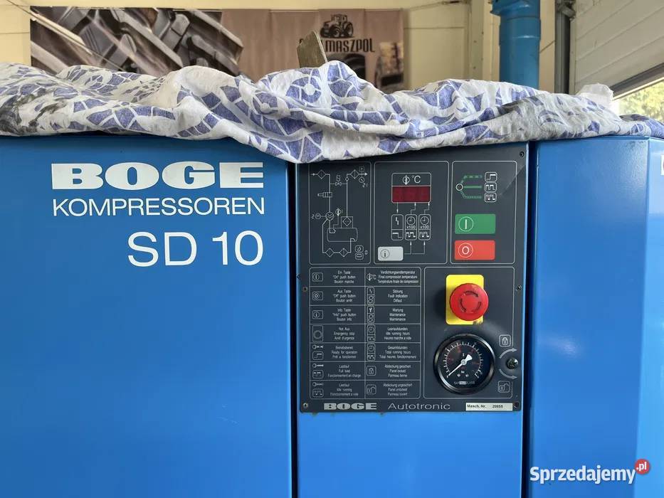 kompresor Śrubowy boge sd10 500l dolnośląskie Gościszów
