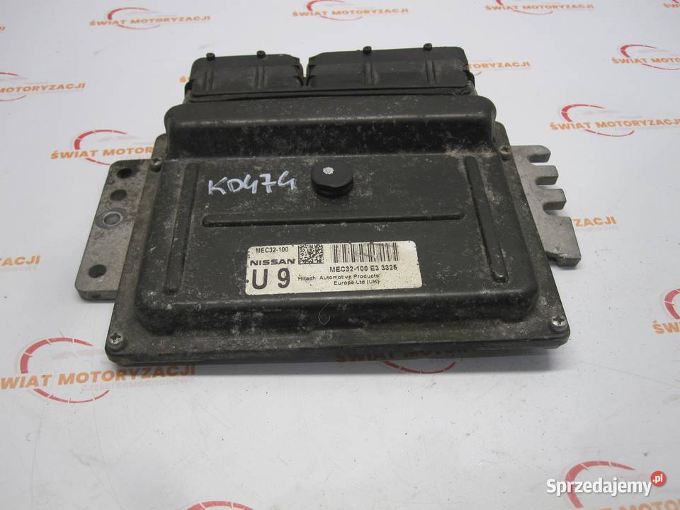 NISSAN MICRA K12 14B komputer sterownik silnika osobowe Kielce