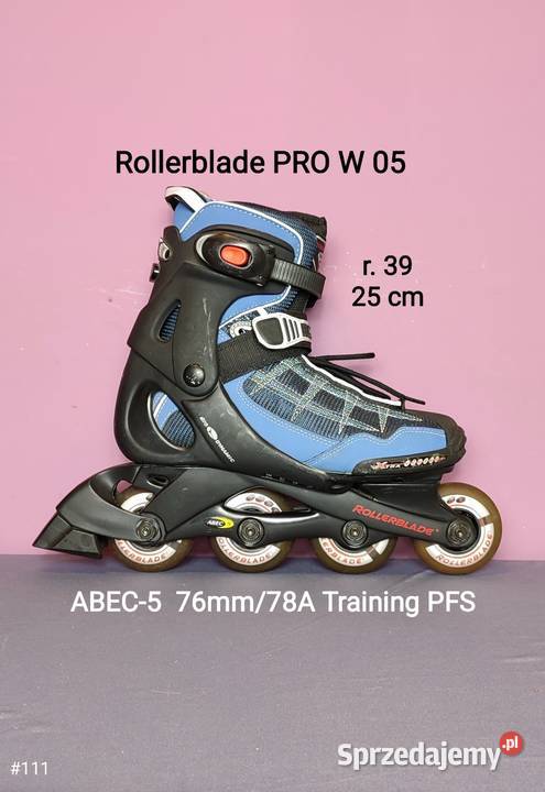 Rolki Rollerblade PRO W 05 Training PFS 76 mm78A Jasień