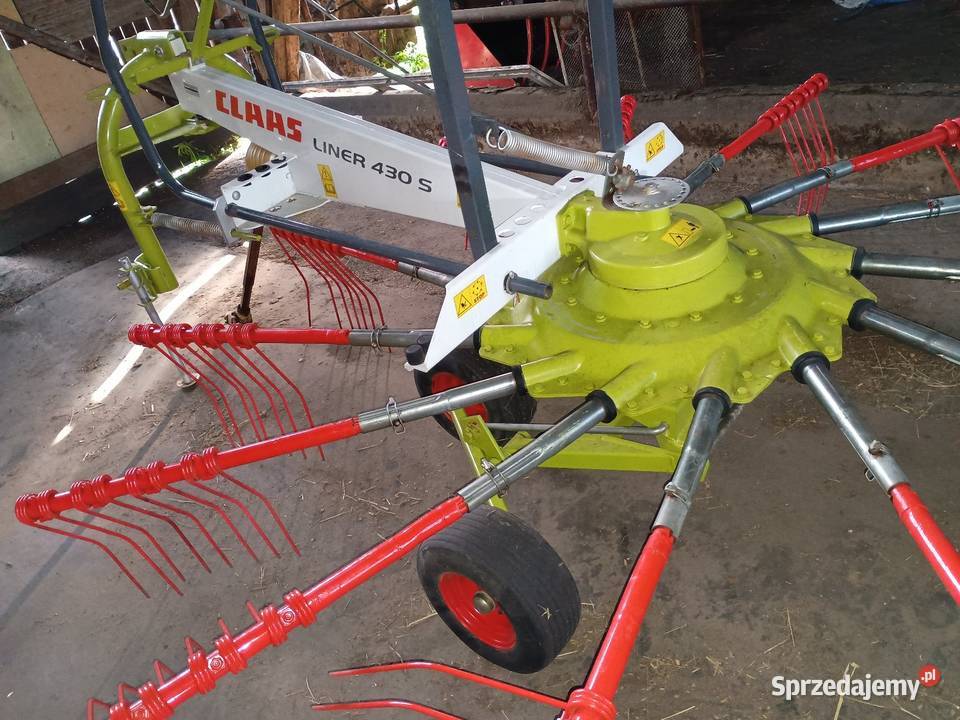 Zgrabiarka Claas liner 430s Zgrabiarki i przetrząsacze