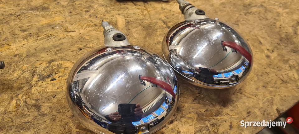 Halogeny HELLA lata 50te mercedes porsche Łódź