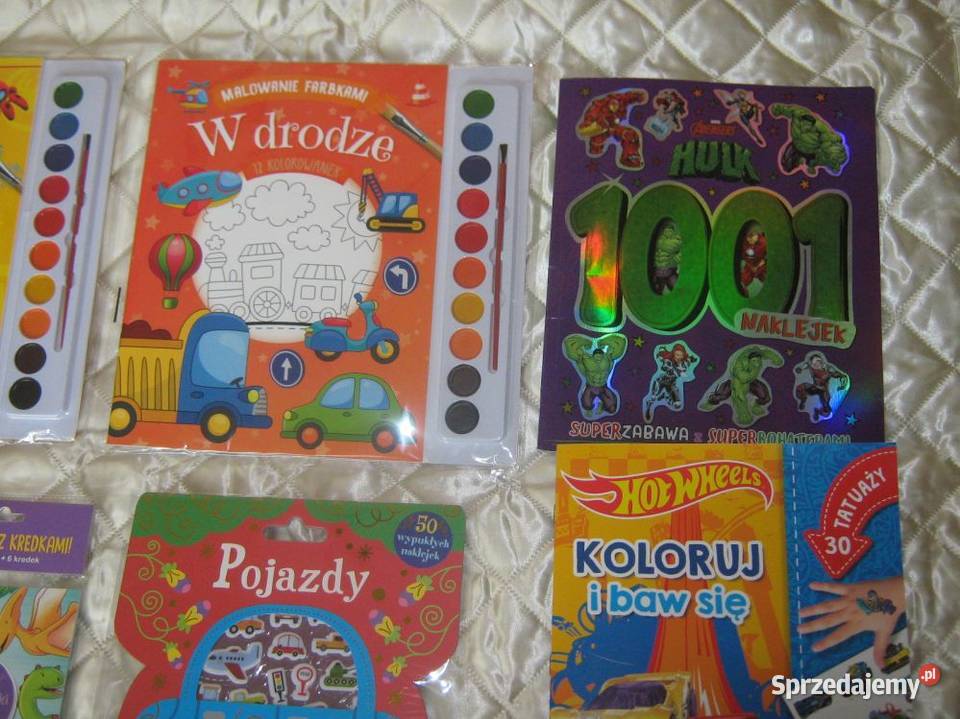 Książeczki chłopca 11sztuk Nowe Baranowo