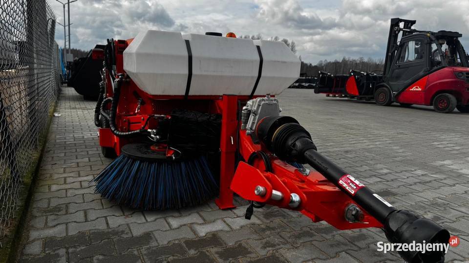 Zamiatarka komunalna MT1 z koszem na odpady