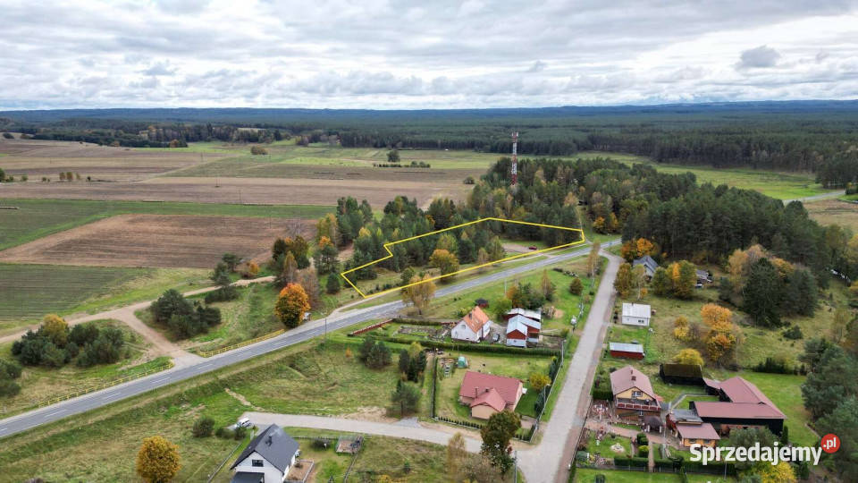 Działka inwestycyjna drodze DK21 Trzebielino