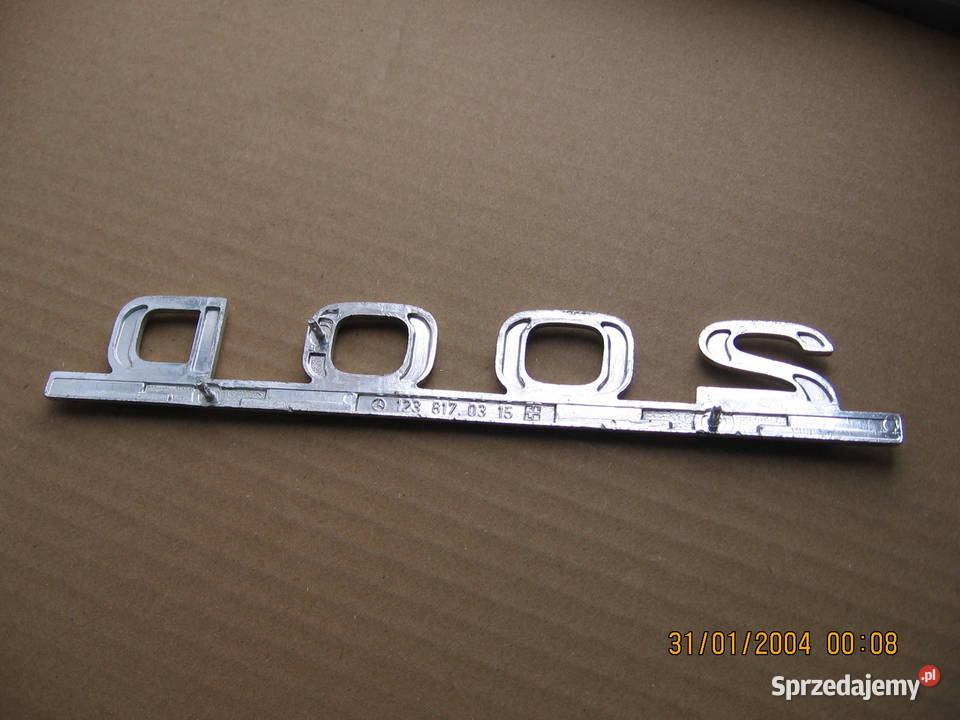 MERCEDES 200 D stary napis emblemat auto klasyk Przemyśl