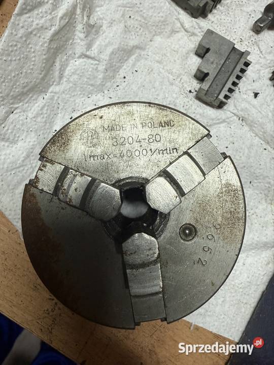 Uchwyt tokarski samocentrujacy spiralny tokarka Kielce