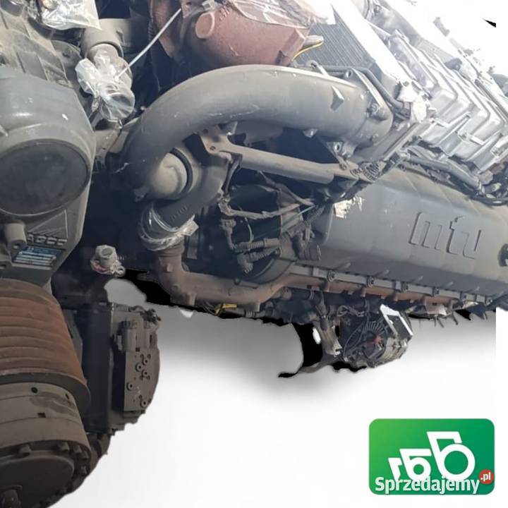 Silnik RollsRoyce MTU 12V 1600 C60 Fendt Katana wielkopolskie Wilkowo